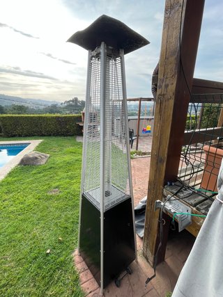 Estufa de gas para terraza
