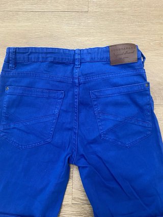 Pantalón corto azul niño