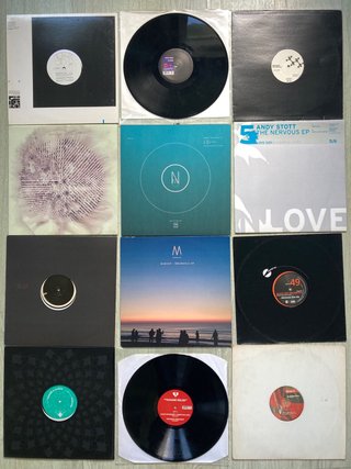 Colección 72 Vinilos Minimal/Techhouse