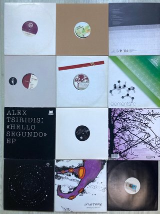Colección 72 Vinilos Minimal/Techhouse