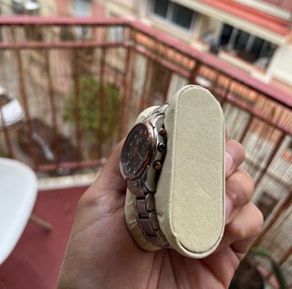 Casio Sheen Chronograph Oro/Plata