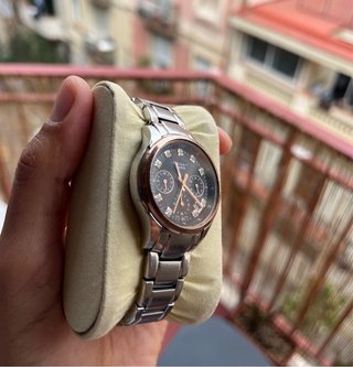 Casio Sheen Chronograph Oro/Plata