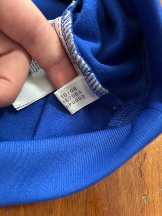 Felpa Adidas Vintage 2008 Clima365 Blu