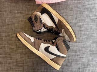 Nike Air Jordan 1 High OG Travis Scott Mocha - 45