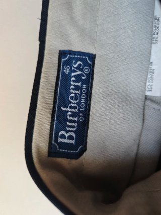 Pantalones Burberry Azul