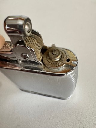 Encendedor Ronson Viking Plata