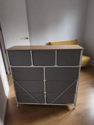 Cómoda HOMCOM 9 cajones NUEVA a estrenar 100x30x99