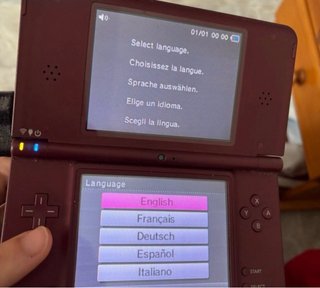 Nintendo 3DS, DS y Game Boy SP Roja