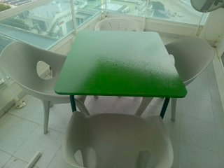 Mesa Terraza con 4 Sillas