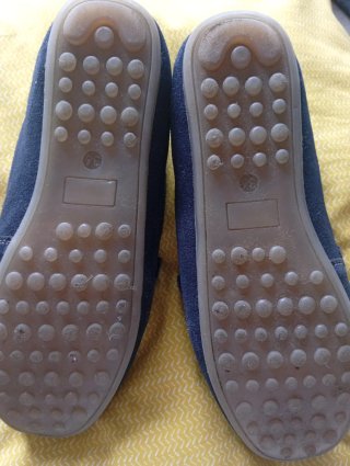 Mocasines Reserved Azul Talla 36