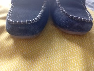Mocasines Reserved Azul Talla 36