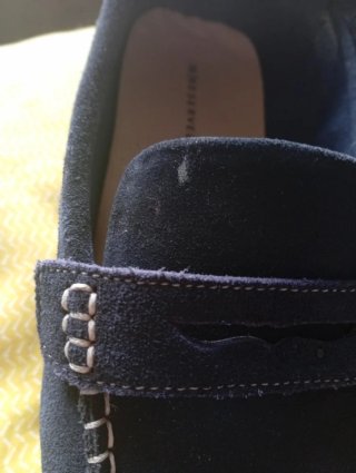 Mocasines Reserved Azul Talla 36
