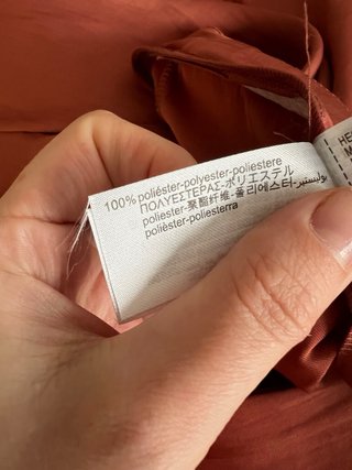 Pantalón fluido terracota talla M
