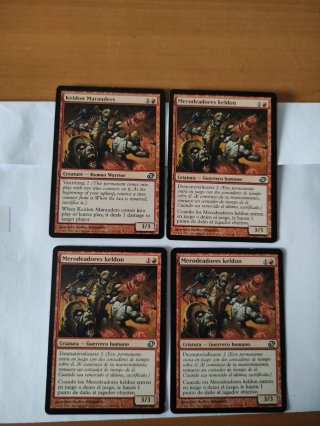 Mtg Merodeadores Keldon x4