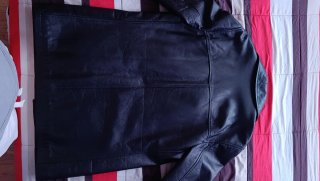 Chaqueta Zara Man Cuero Talla L