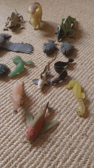 15 Animales de goma blandos