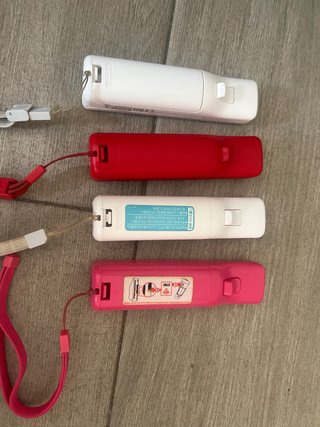 Mandos Wii Nintendo (Blancos, Rojo, Rosa)