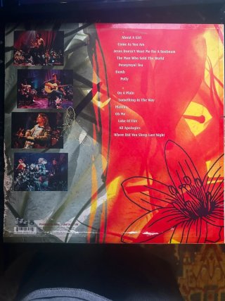Vinilo Nirvana MTV Unplugged New York Blanco