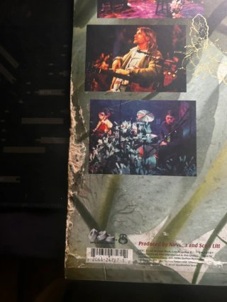 Vinilo Nirvana MTV Unplugged New York Blanco