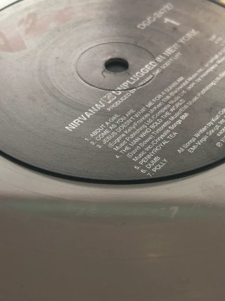 Vinilo Nirvana MTV Unplugged New York Blanco