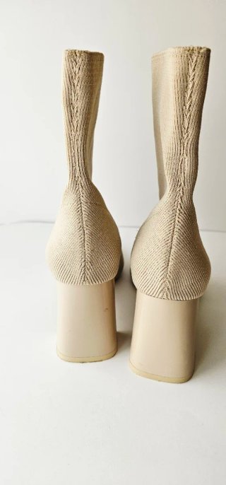 Botines Zara T.36 Beige