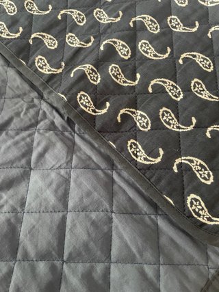Chaleco Mango Teen Paisley Azul