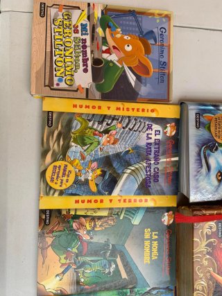 Colección libros Gerónimo Stilton