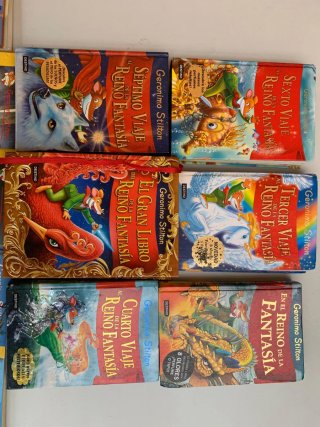 Colección libros Gerónimo Stilton
