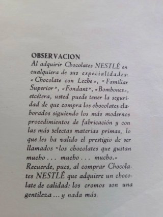 Álbum Cromos Maravillas Universo Nestlé