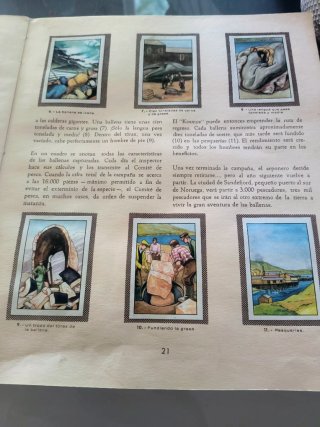 Álbum Cromos Maravillas Universo Nestlé
