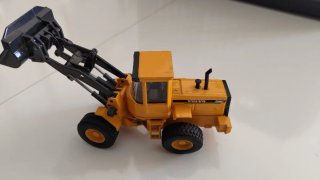 Maqueta Volvo Maquinaria Construcción Metal