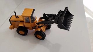 Maqueta Volvo Maquinaria Construcción Metal