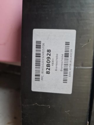 Discos de Freno Delanteros RIDEX 82B0928
