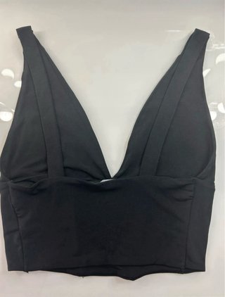 Top Negro Escote en V