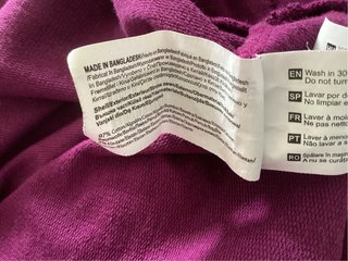 Sudadera Morada Mujer Talla L