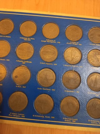 Colección de monedas L'Epopee de L'Espace