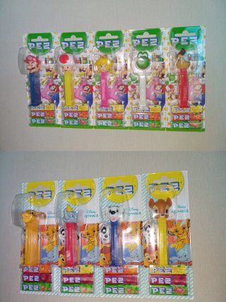 COLECCIÓN DE 51 DISPENSADORES PEZ NUEVOS