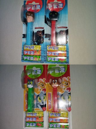 COLECCIÓN DE 51 DISPENSADORES PEZ NUEVOS