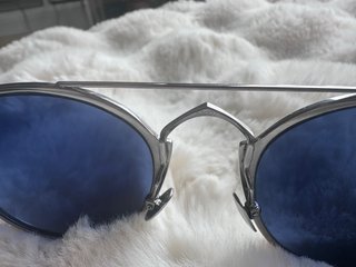 Gafas Cartier Originales Azul/Plata