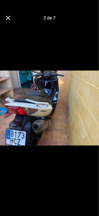Yamaha TMAX 500 Blanca Scooter