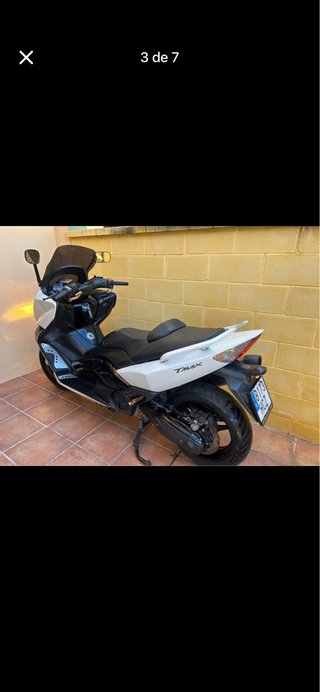 Yamaha TMAX 500 Blanca Scooter