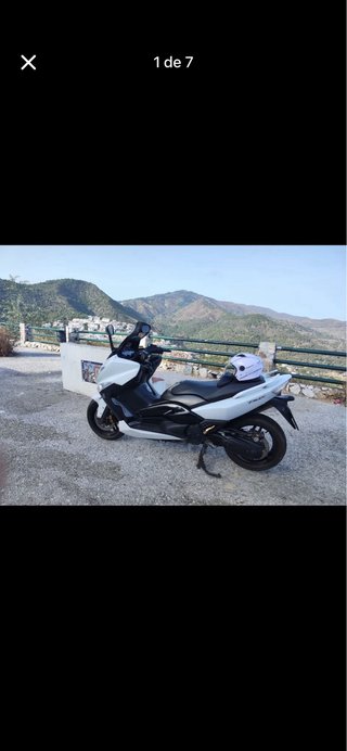 Yamaha TMAX 500 Blanca Scooter