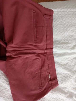Pantalón Docker Rosa/Rojo