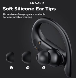 Auriculares deportivos ERAZER XT80 PRO BLACK