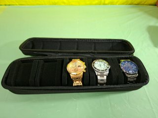 Astuccio rigido per 5 orologi
