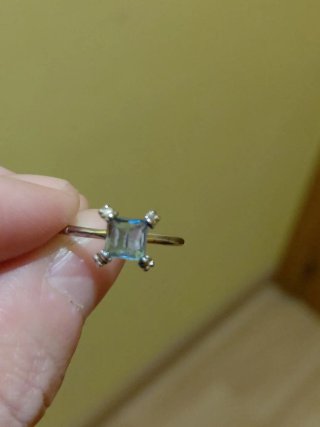 Anillo Tous Plata y Topacio