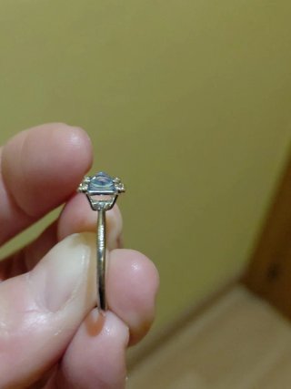 Anillo Tous Plata y Topacio