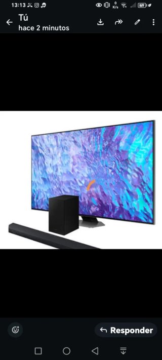 Pack Cine TV Samsung 85 QLED + Barra Sonido
