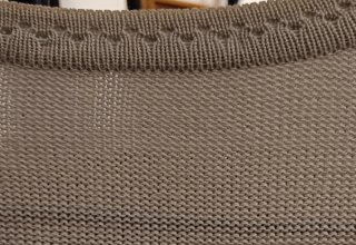 Chaqueta de punto gris XL