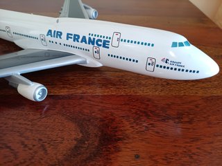 Maqueta Avión Boeing 747-400 Air France 45cm
